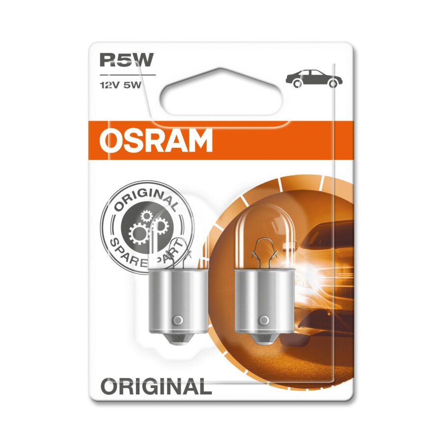 2 Ampoules Osram R5w Original 12v