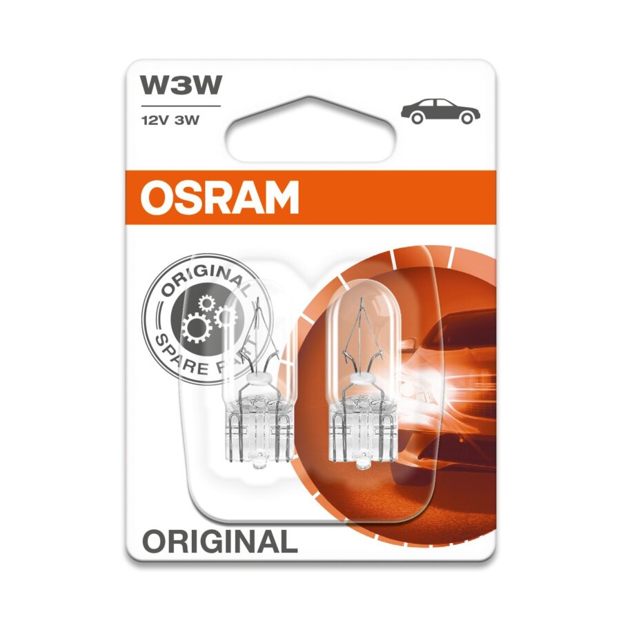Ampoule veilleuse et instrumentations 12 volt W3W de Osram