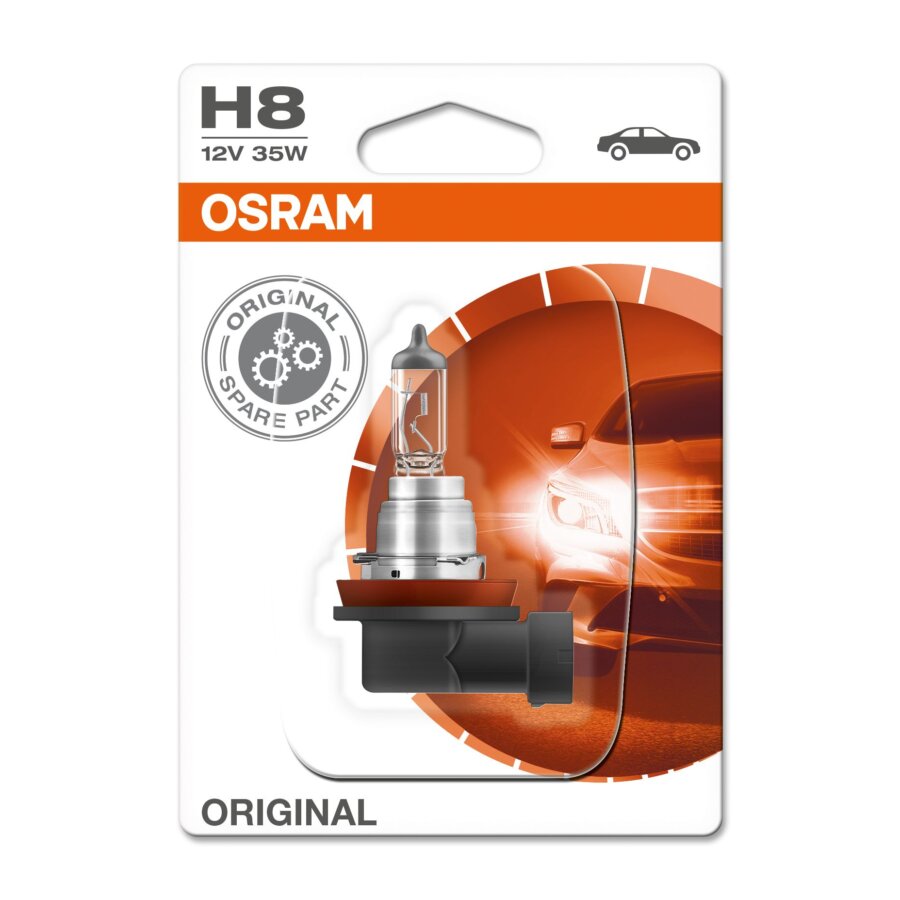1 Ampoule Osram H8 Original 12v