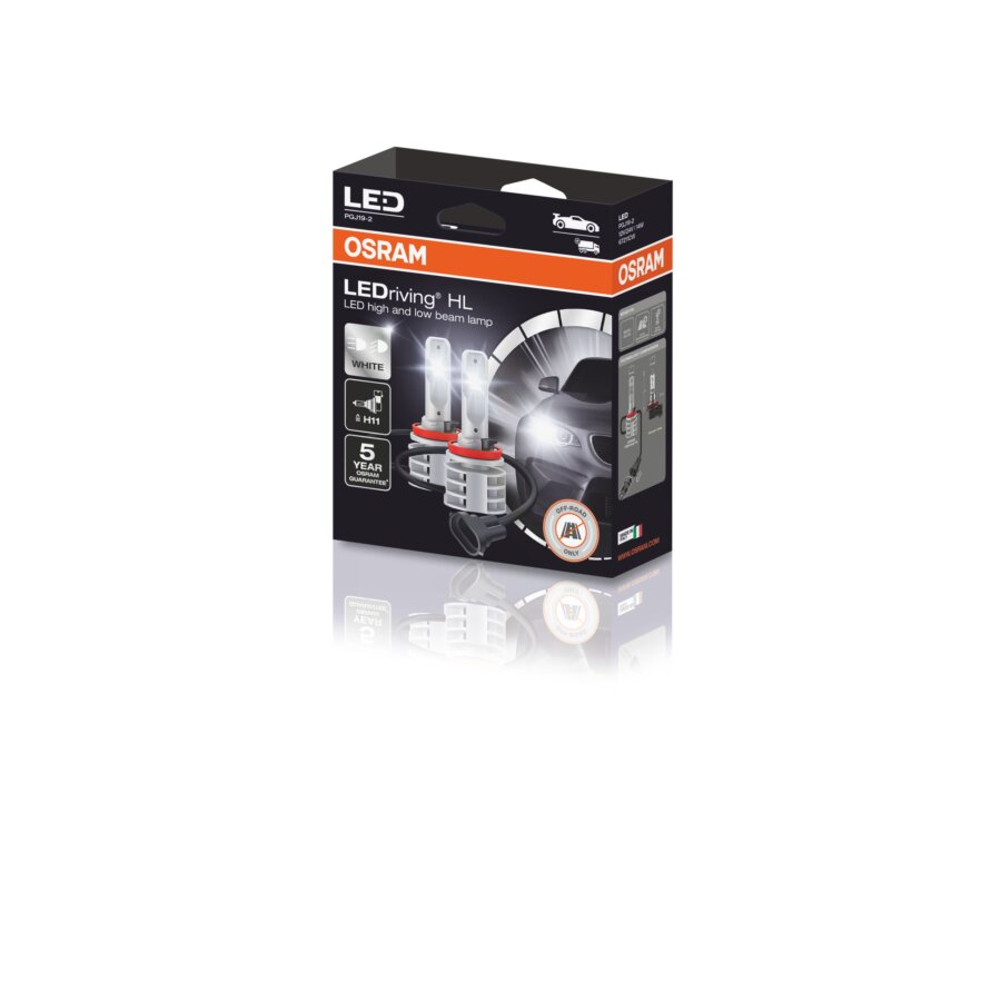 2 Ampoules Hb4 Osram Ledriving Hl White Non Homologué