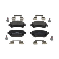 4 plaquettes de frein FERODO FDB5107