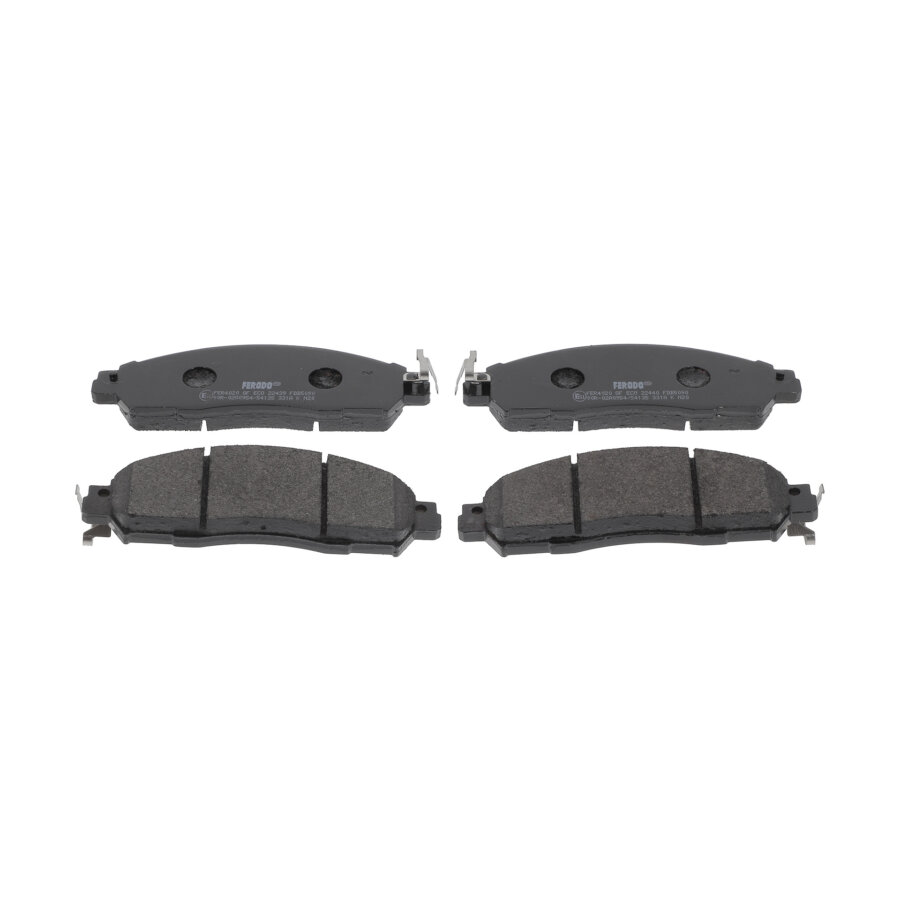 4 Plaquettes De Frein Ferodo Fdb5090