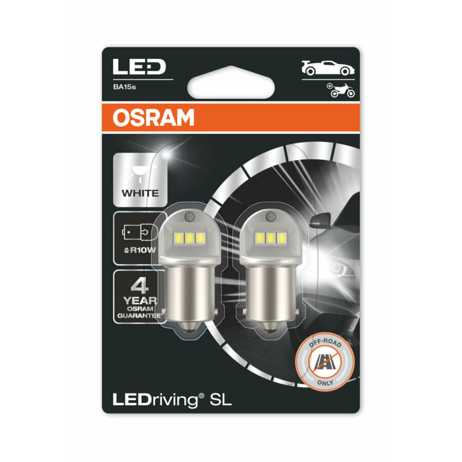 2 Ampoules Led Osram R5w Coolwhite Ledriving® 6000 12v