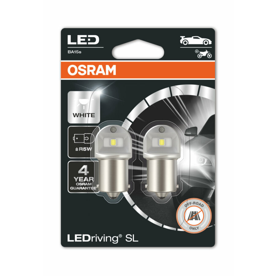 2 Ampoules Led Osram R10w Coolwhite Ledriving® 6000 12v