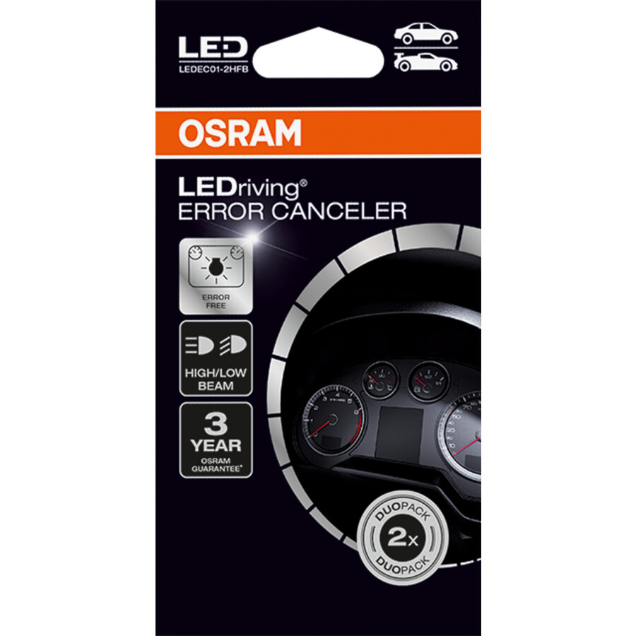 Annulateur D'erreur Osram Ledriving Ledec01-2hfb 12v Fs2 1w