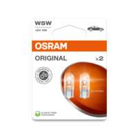2 ampoules W5W 12V OSRAM ORIGINAL