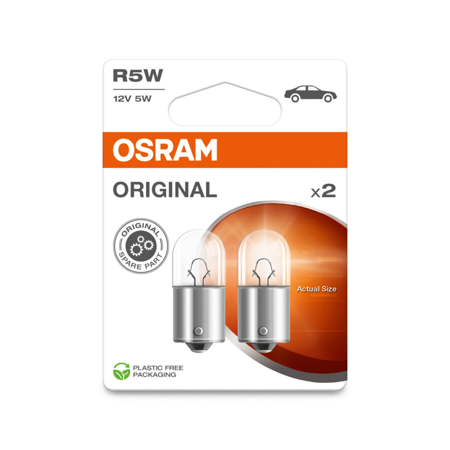 Ampoule OSRAM 6413 12V 5W - Pour éclairage Plaque D'immatriculation, Feux De Position, Intérieur