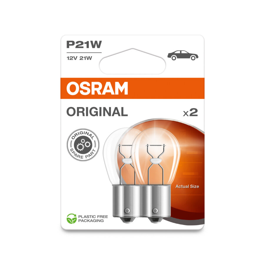 2 Ampoules P21w Osram Original