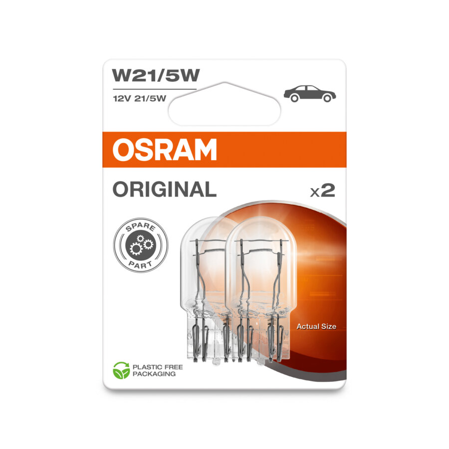 2 Ampoules W21/5w Osram Original