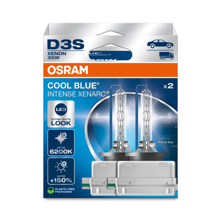 2 Ampoules D3s Osram Xenarc Cool Blue Intense