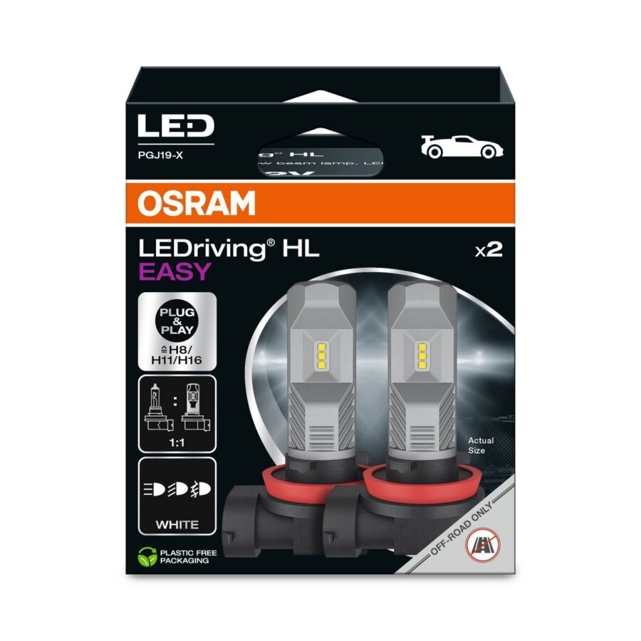 Ampoules Osram Ledriving Fl H8/h11/h16
