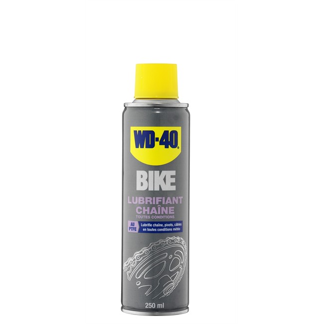 Lubrifiant Chaînes Vélo Wd-40 250 Ml