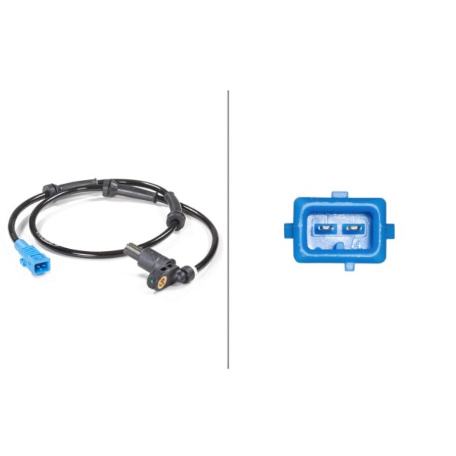 HELLA Capteur Vitesse De Roue 6PU 009 106-071 - 12V 2 Pôles Pour VW Golf IV Et Autres