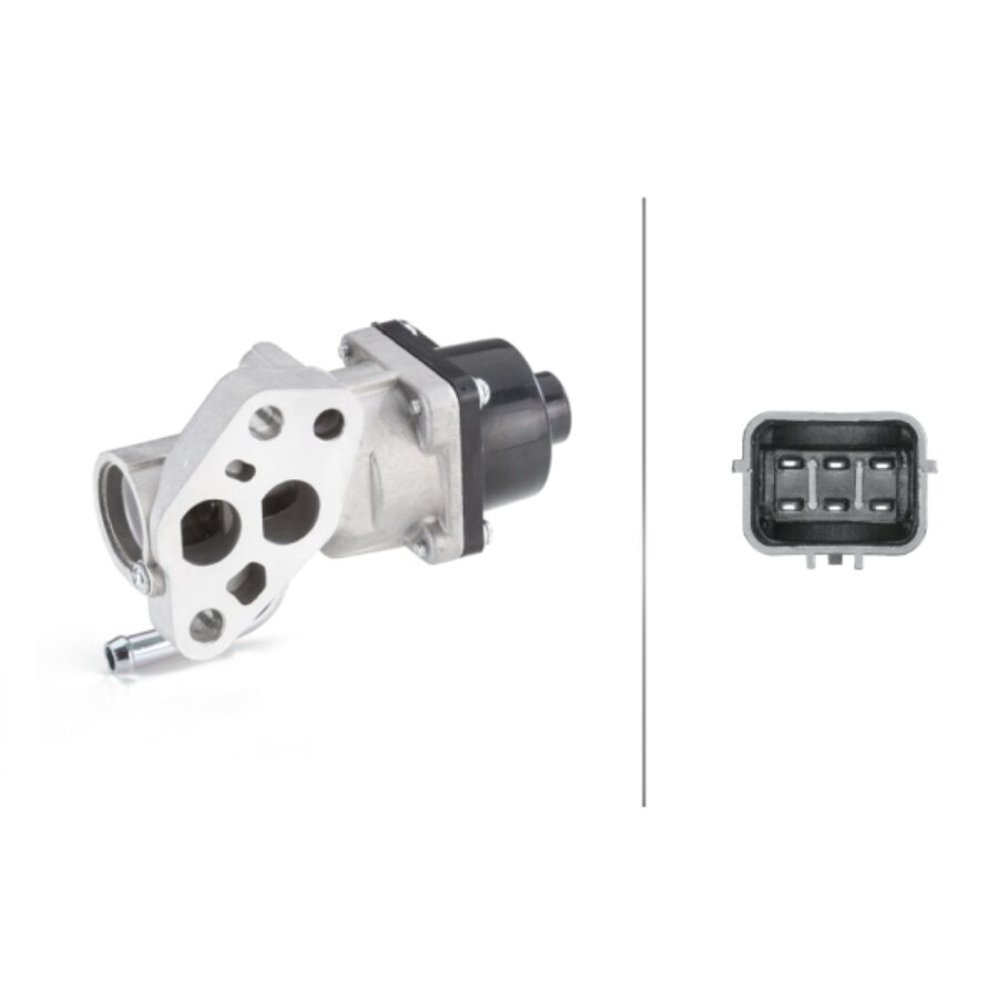 EGR Valve HELLA 6NU 010 171-221 Pneumatic, With Seal - Buy Now