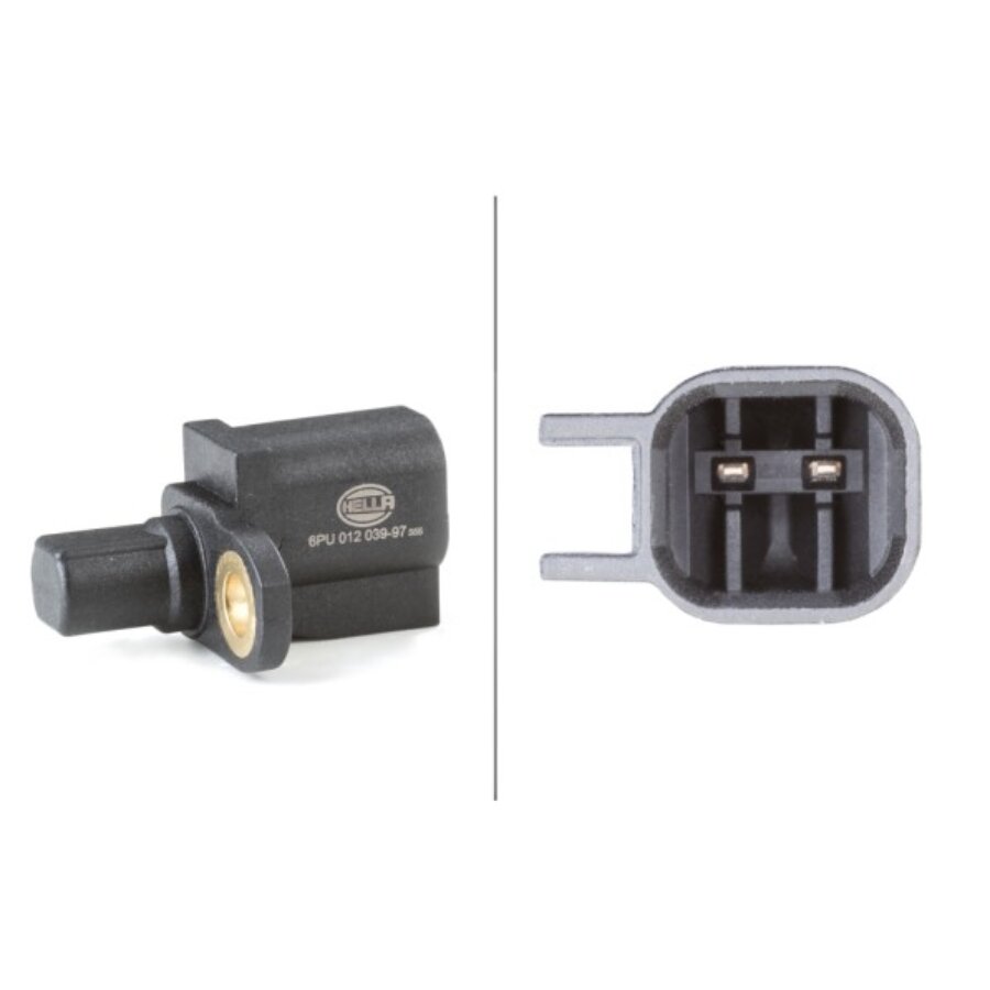 HELLA ABS-Sensor 6PU 012 039-041 Für AUDI, SEAT, SKODA, VW – Hinten Rechts, Ohne Kabel