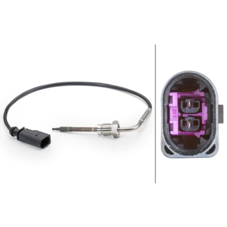 Capteur De Température Des Gaz D'échappement Hella 6pt 014 494-071