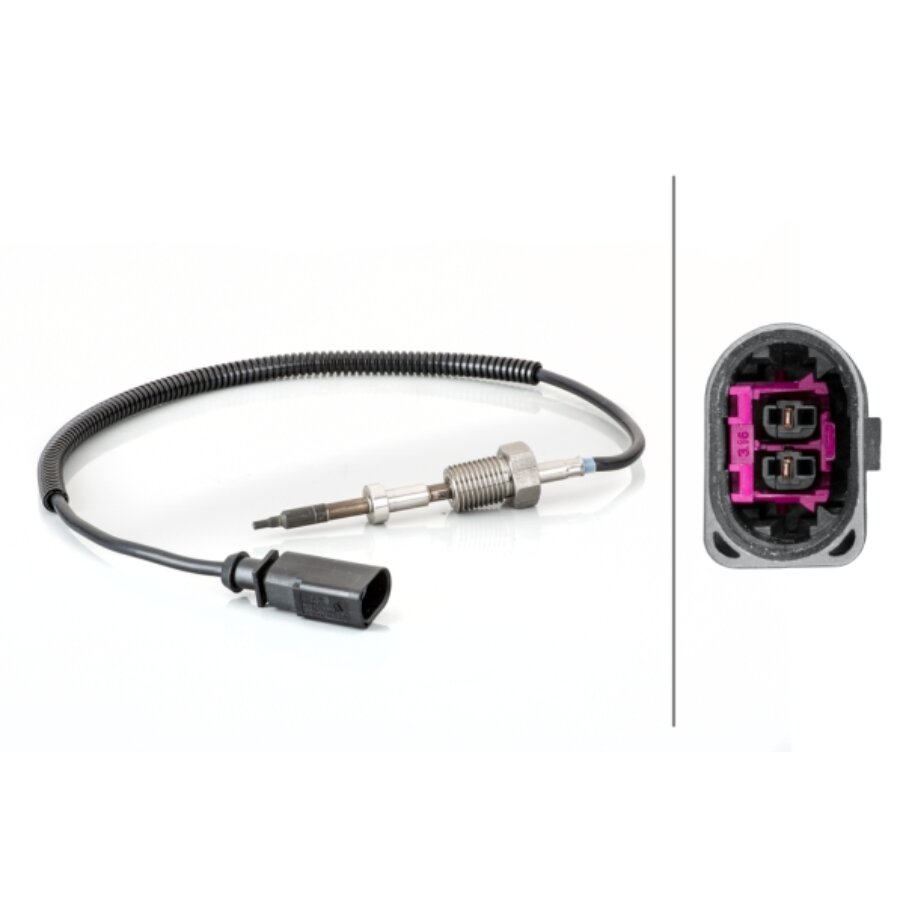 Capteur De Température Des Gaz D'échappement Hella 6pt 014 494-711