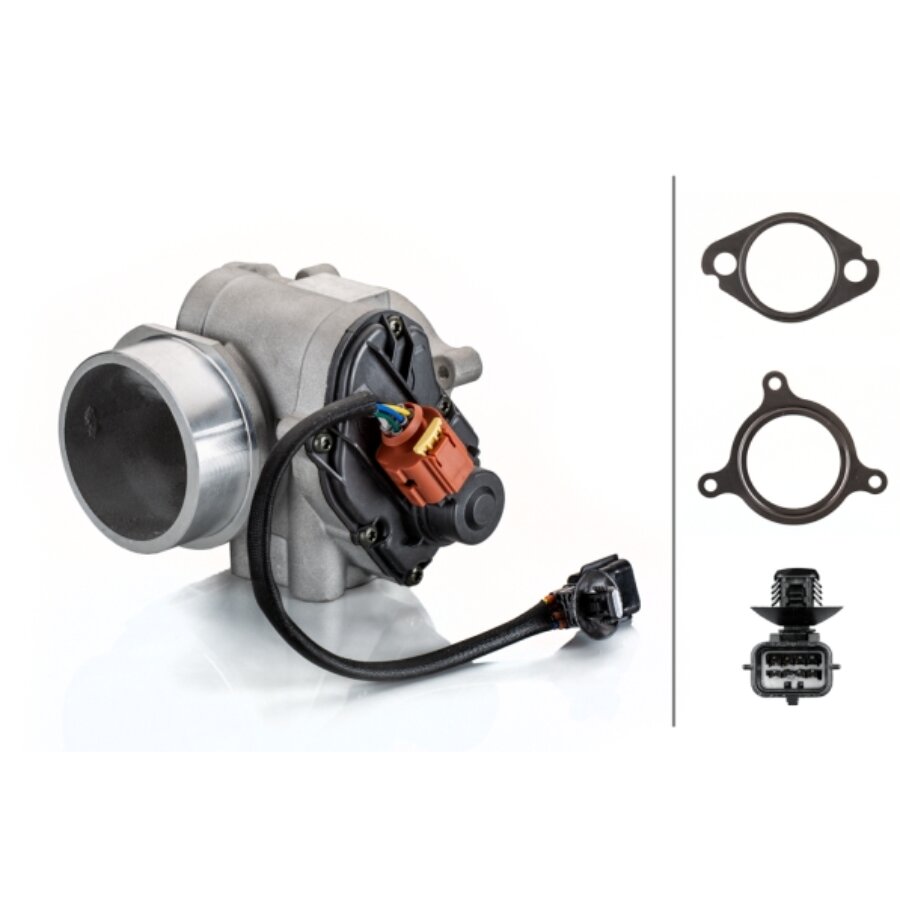 HELLA AGR-Ventil 6NU 010 171-861 - 5-polig Elektrisch Mit Dichtung