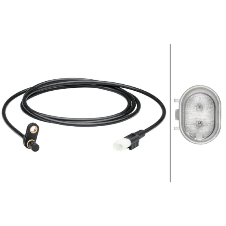 HELLA Sensore Giri Ruota 6PU 012 679-541 – 2 Poli, Cavo 510 Mm, Per Mini F56 E Altri Modelli