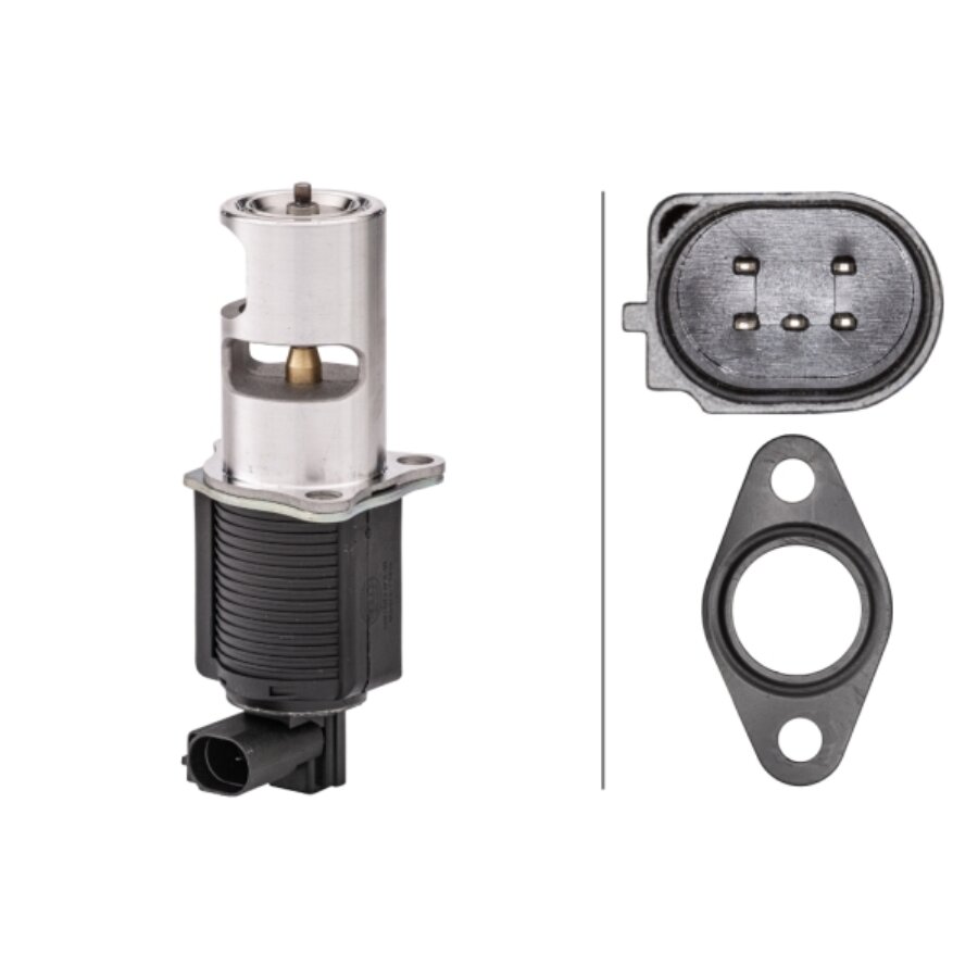 HELLA AGR-Ventil 6NU 014 864-641 - Pneumatisch Mit Dichtungen