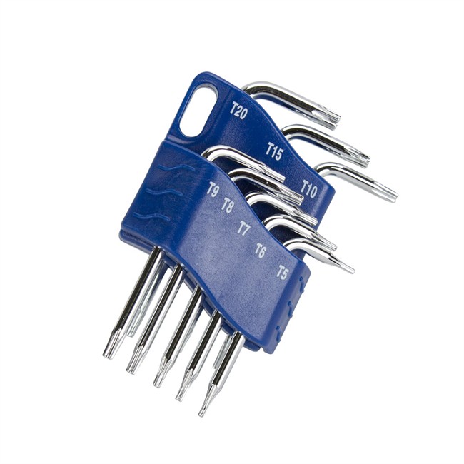 8 Mini Clés Coudées Torx T5-t20 Norauto