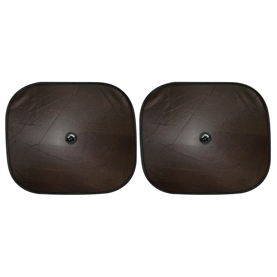 2 Rideaux Pare-soleil À Ventouses Latéraux Norauto 55 X 40 Cm