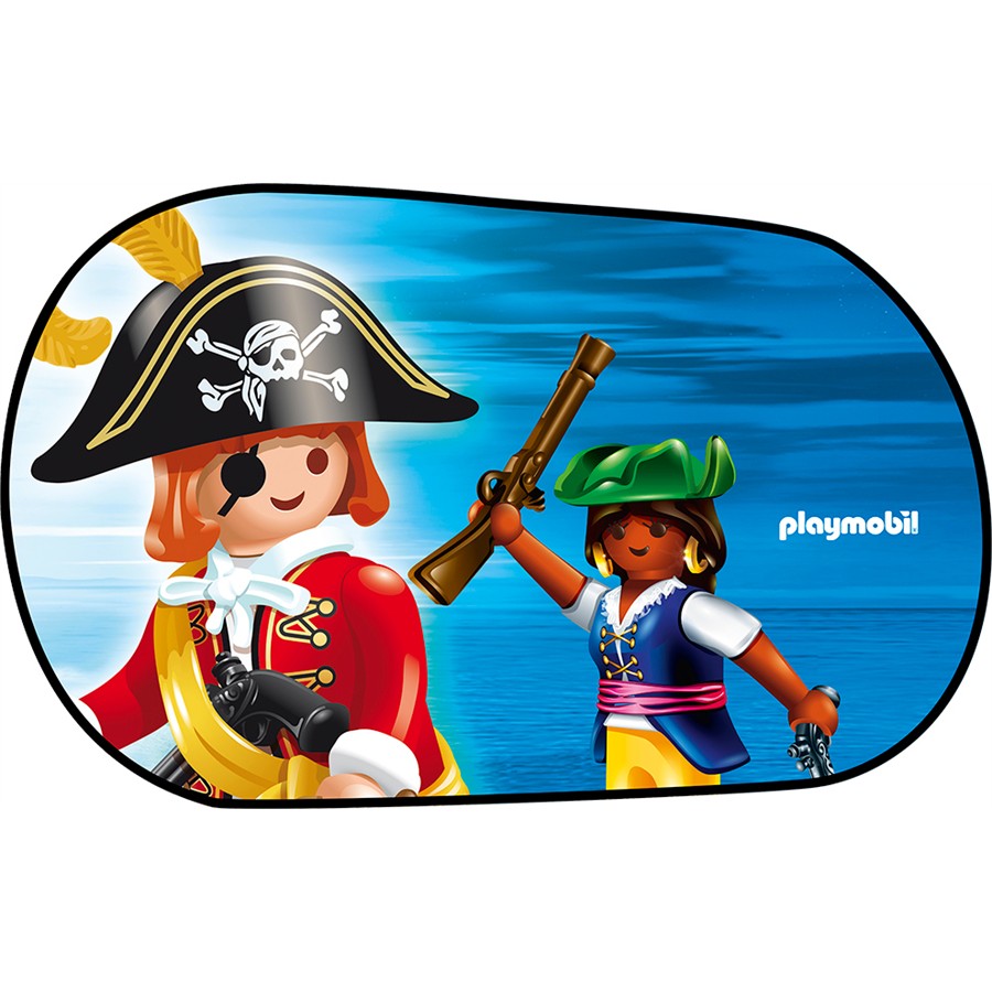 2 Rideaux Pare-soleil À Ventouses Playmobil 67 X 43 Cm