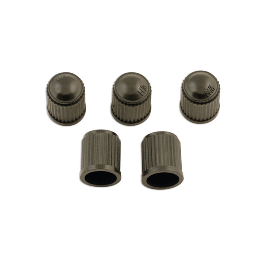 5 Bouchons De Valve Universels Laser