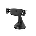 Support ventouse smartphone m&acirc;choires automatiques noir TNB