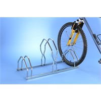 Ratelier Familial pour Vélo, Support de Rangement Vélo, Peut contenir 5  vélos, Dimensions: 132 x 32