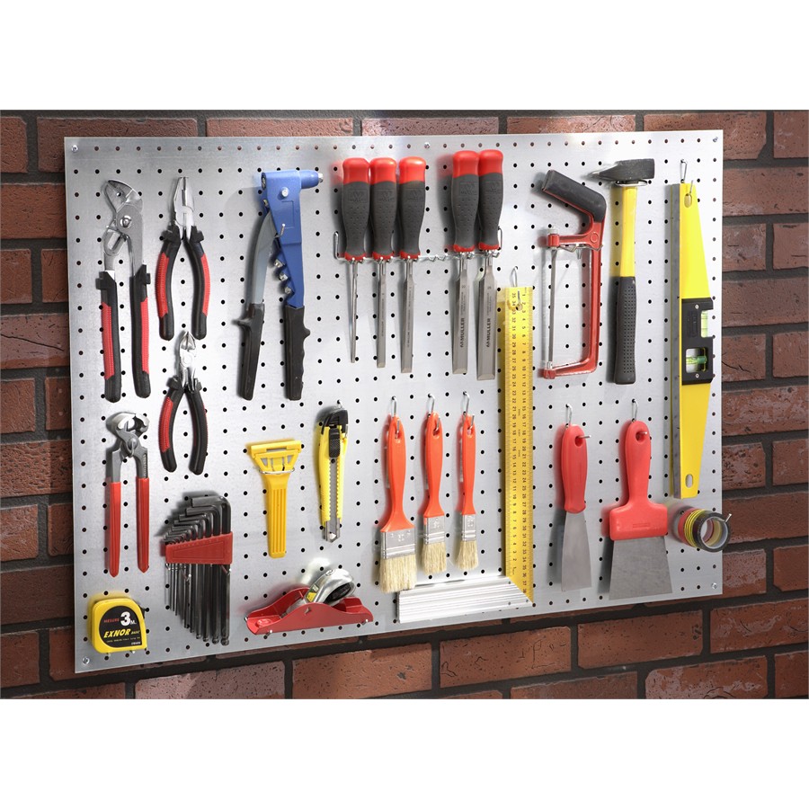Kit Panneau Perforé Tôle Galvanisée Mottez B278f