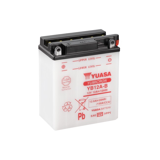 Batterie Moto Yuasa Yb12a-b