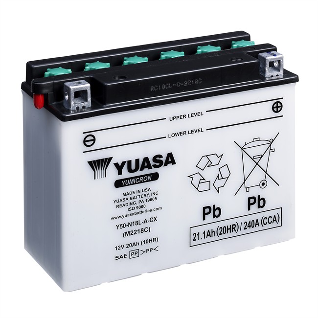 Batterie Moto Yuasa Y50-n18l-a-cx