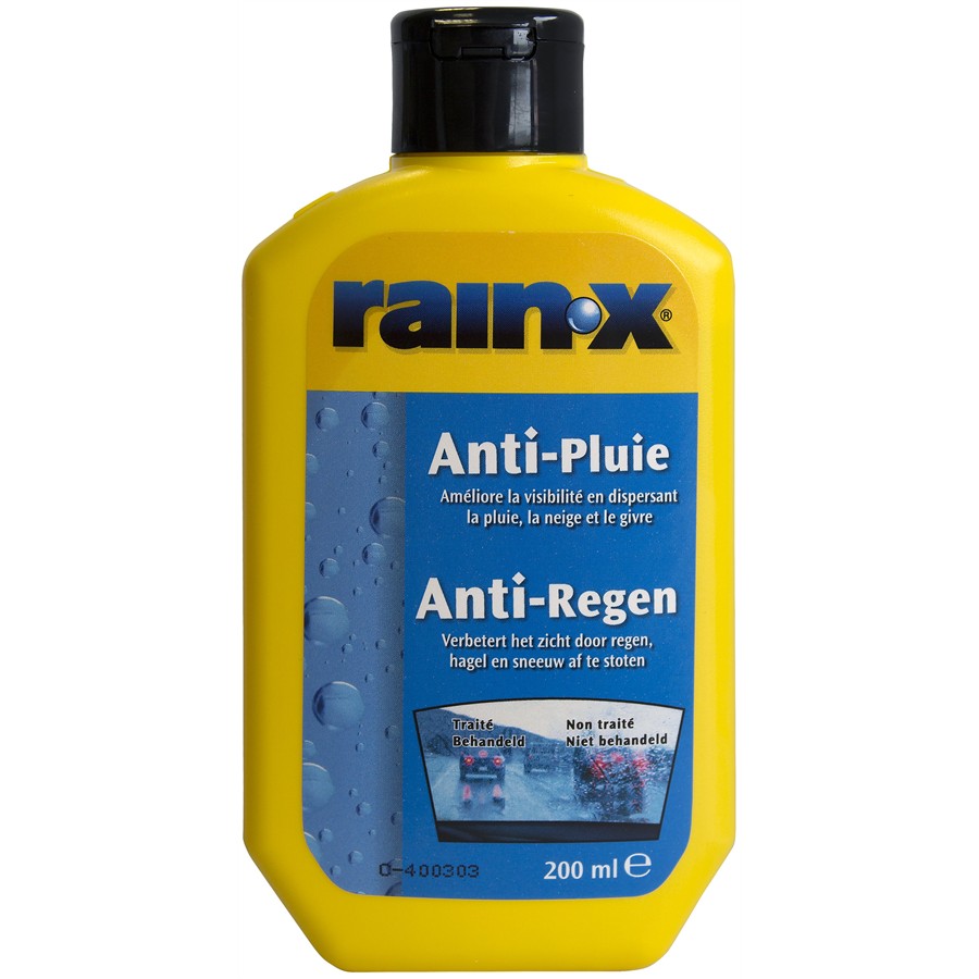 2 en 1 Nettoyant vitres + anti-pluie RAIN-X 500 ml RAINX