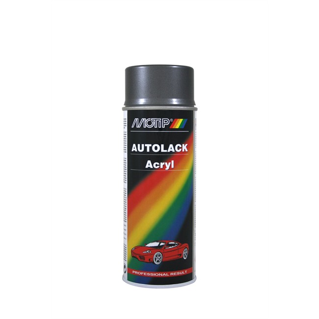 Bombe De Peinture Gris Métallisé Motip M51039 400 Ml