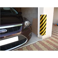 upgrade4cars Mousse Protection Garage Mur Adhésive | Protège Porte Voiture  Noir Antichoc