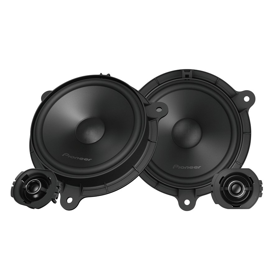 Haut-parleurs Pioneer Ts-q160c-rn 2 Voies Séparées Pour Renault, Dacia, Nissan
