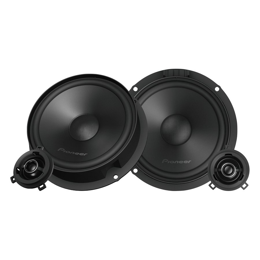 Haut-parleurs Pioneer Ts-q160c-vw 2 Voies Séparées Pour Volkswagen, Seat, Skoda