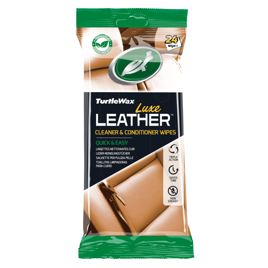 Luxe Leather Wipes 24pk