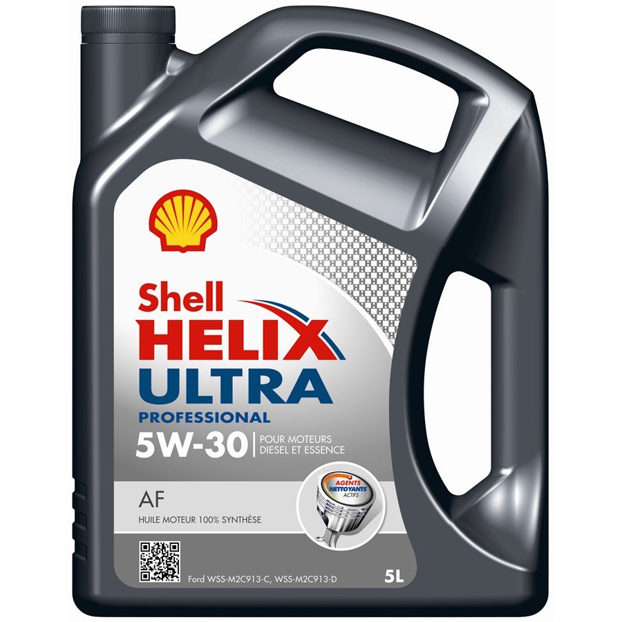 Huile Moteur Shell Helix Ultra Professional Af 5w30 Essence Et Diesel 5 L