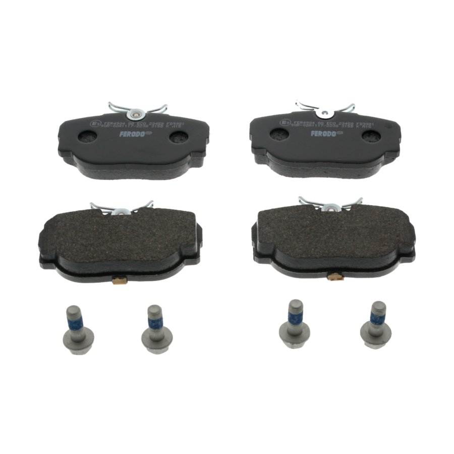 4 Plaquettes De Frein Ferodo Fdb981