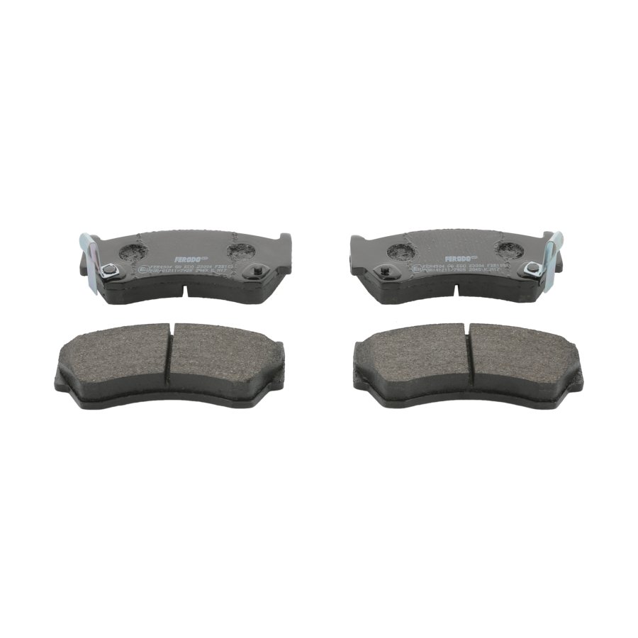 4 Plaquettes De Frein Ferodo Fdb1091