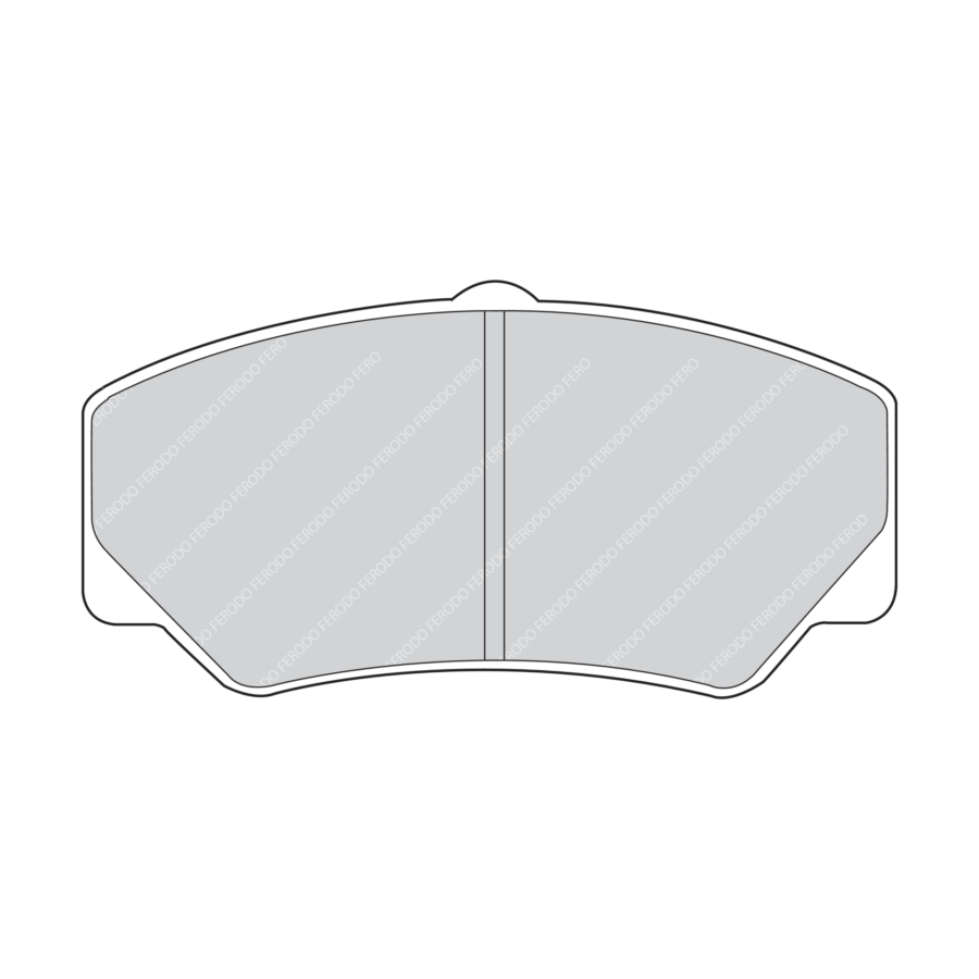 4 Plaquettes De Frein Ferodo Fvr1304