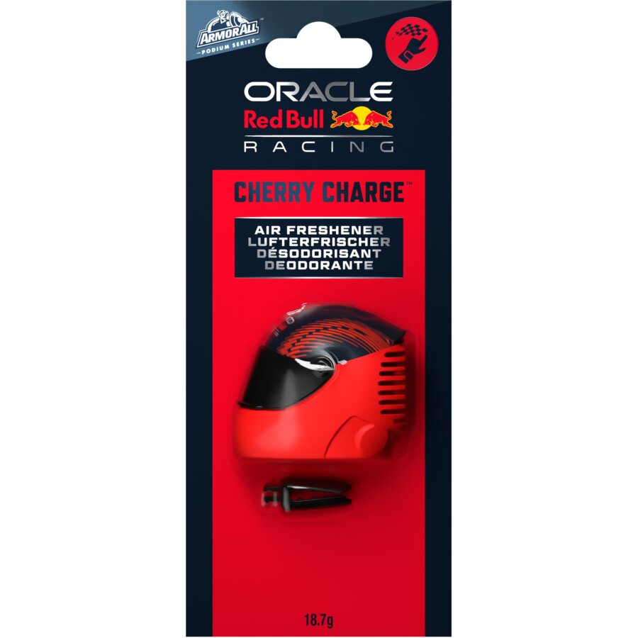 Désodorisant À Clipser Casque Redbull Senteur Cherry Charge