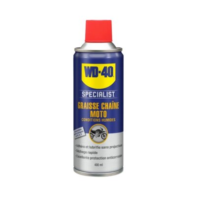 Graisse chaîne moto WD-40 400 ml