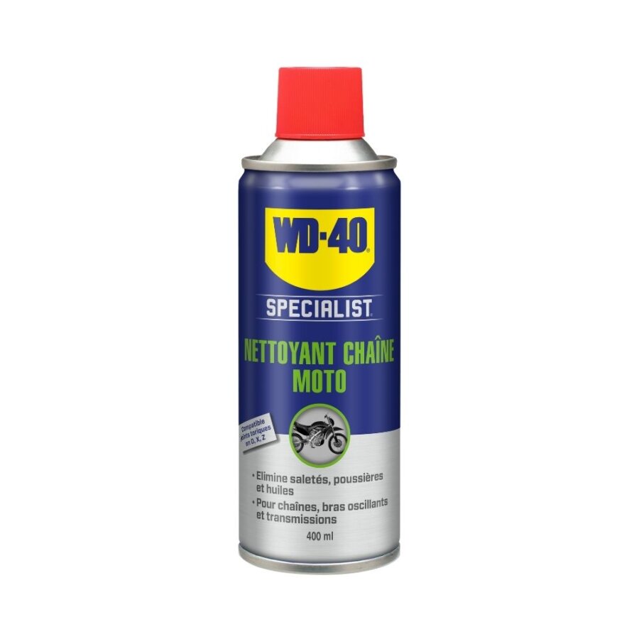 Nettoyant Chaîne Moto Wd-40 400 Ml