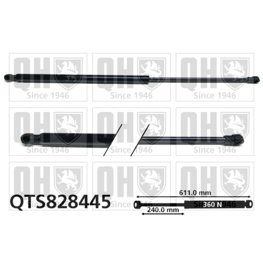 QUINTON HAZELL Pompa Acqua QCP3536 - Con Girante In Metallo Per Trasmissione A Cinghia - Compatibile Con Opel Frontera, Isuzu Trooper, Monterey - 4