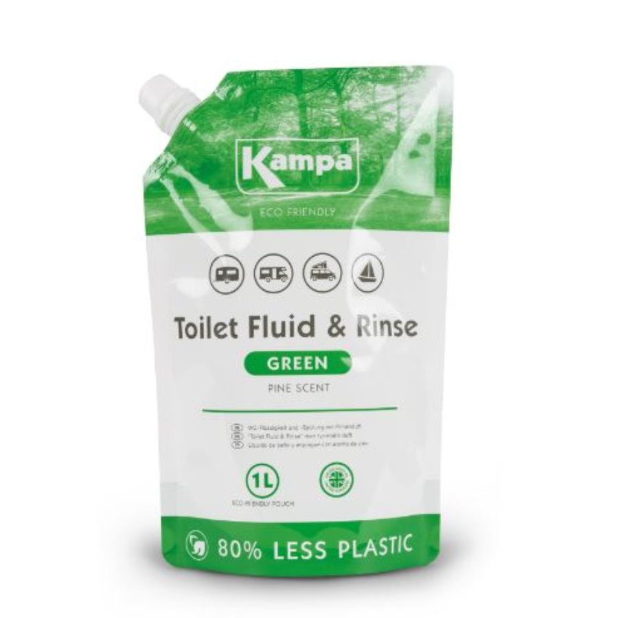 Nettoyant Toilette Concentré Biodégradable Kampa Format Ecopack 1l