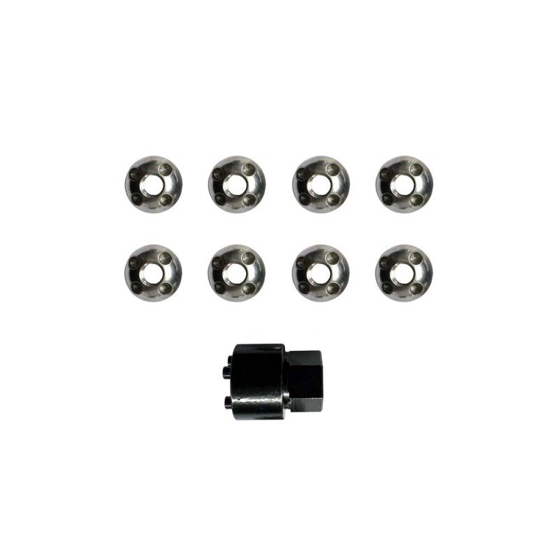 Kit Écrous Antivol Pour Tentes De Toit Tentbox - 8 Pièces