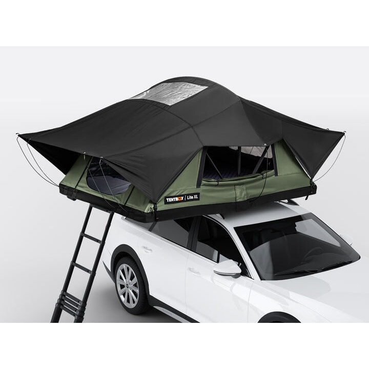 Tente De Toit Pour 4 Personnes - Format Xl - Tentbox Lite Xl - Vert Forêt